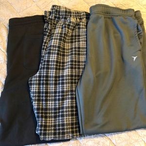 Men’s Lounge Pants Lot (3 pairs XL)